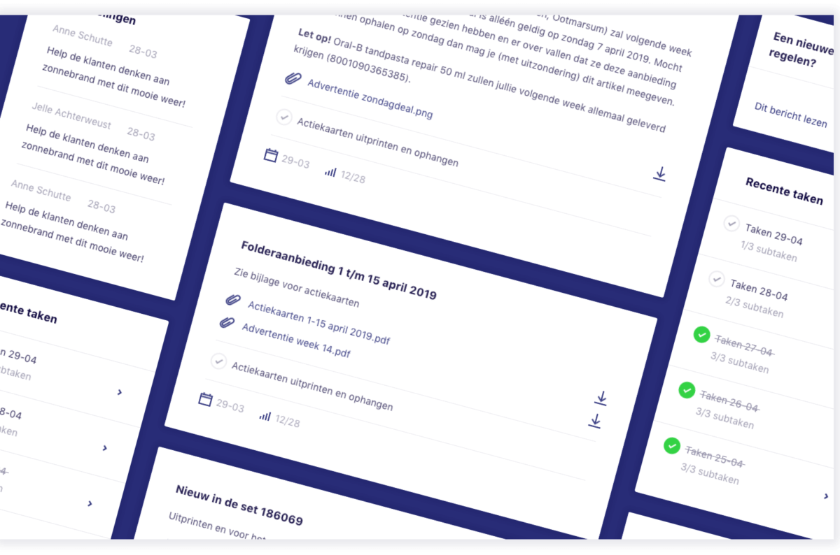 Cards full width maatwerk webapplicatie niice achterhoek Cards full width maatwerk webapplicatie niice achterhoek